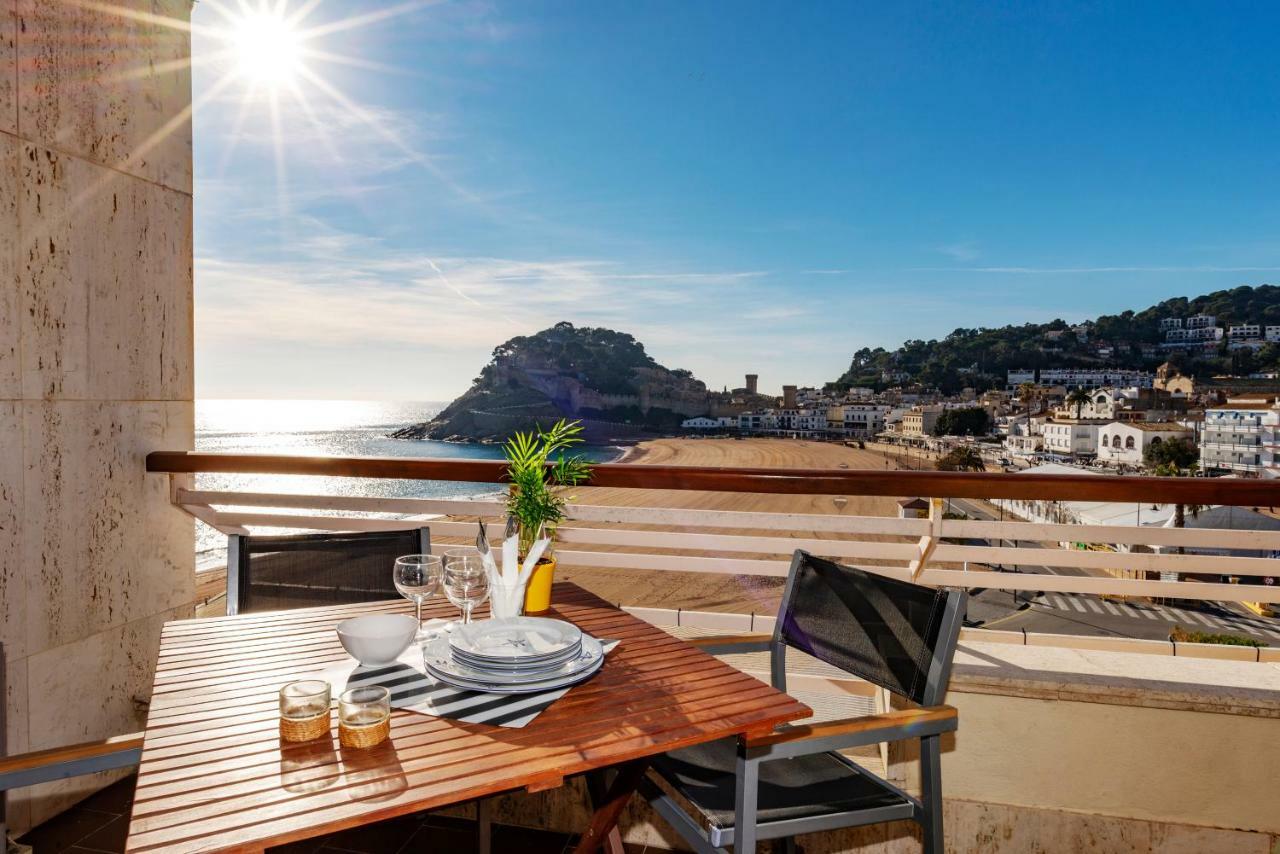 Edificio Tropicana Tossa de Mar Esterno foto