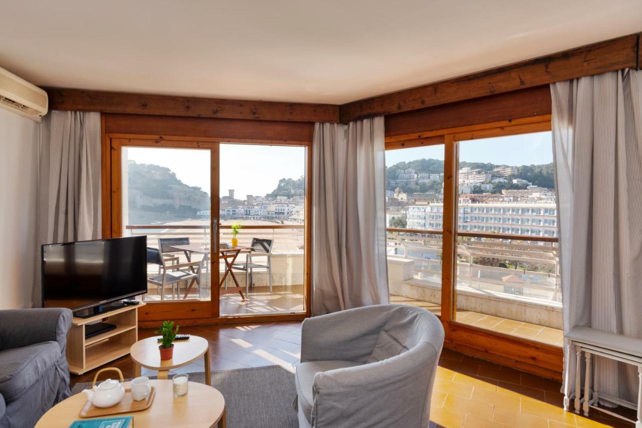 Edificio Tropicana Tossa de Mar Esterno foto